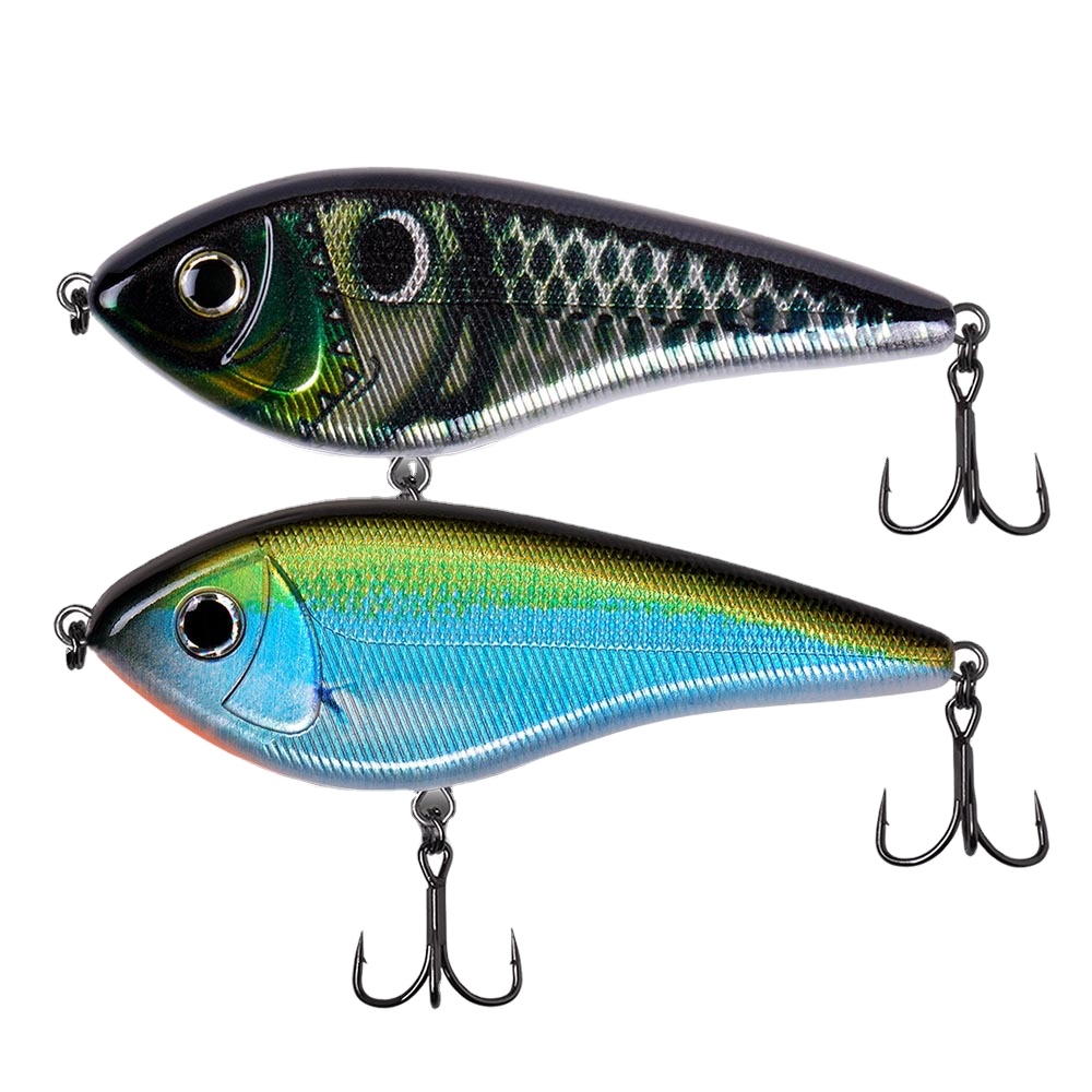 CHEERY Fishing Tackle Pike Live Bait Stainless Steel 12 cm 61 g Slow-Sinking Minnow Accepts Cross-Border E-Commerce – Hard Lure – view 5