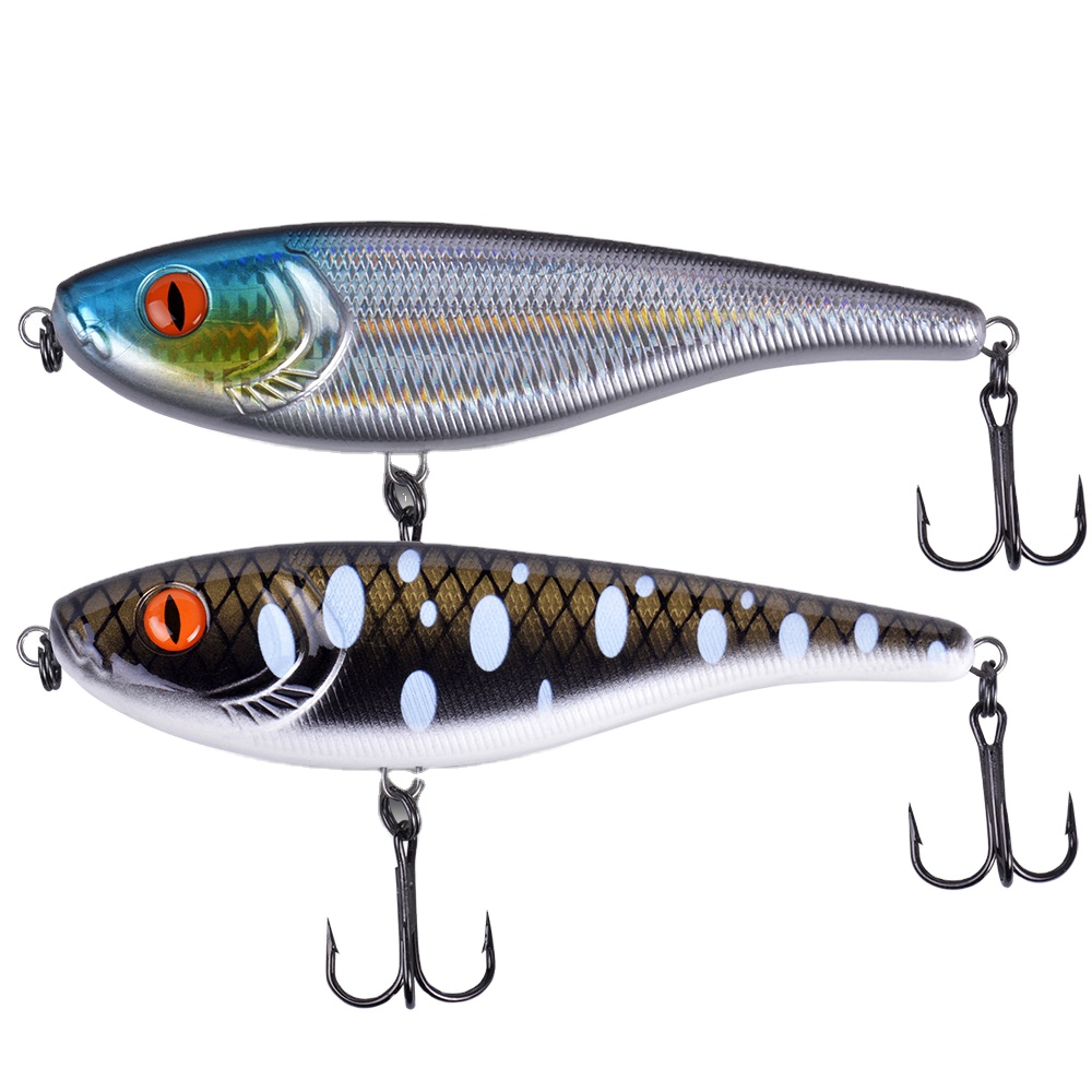 Plastic Live Bait Slow-Sinking Jerk Bait-155mm 76g Bionic Fish Lure With Hooks – Hard Lure – view 2