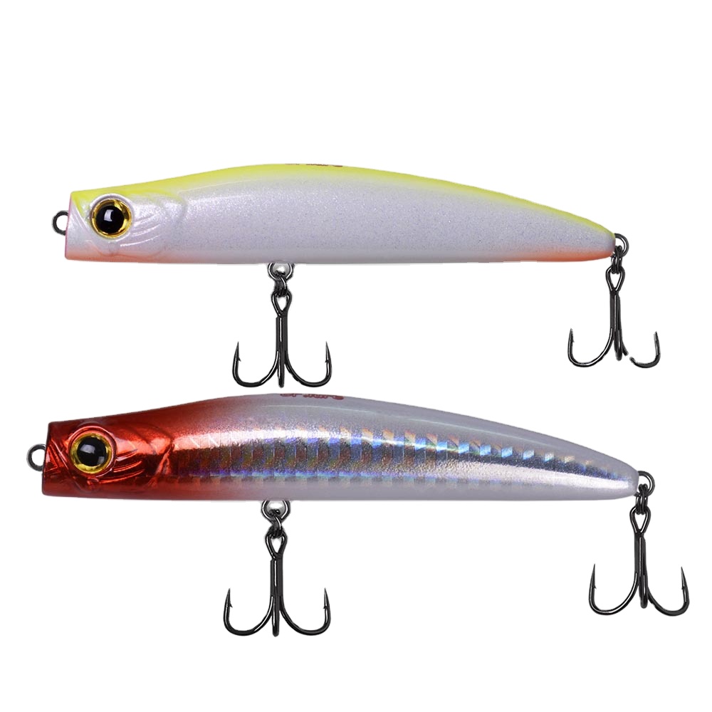 Stainless Steel Lure 75mm 135g 85mm 19g Sinking Twitching Flat-Head Pencil Artificial Hard Bait for Snakehead – Hard Lure – view 1