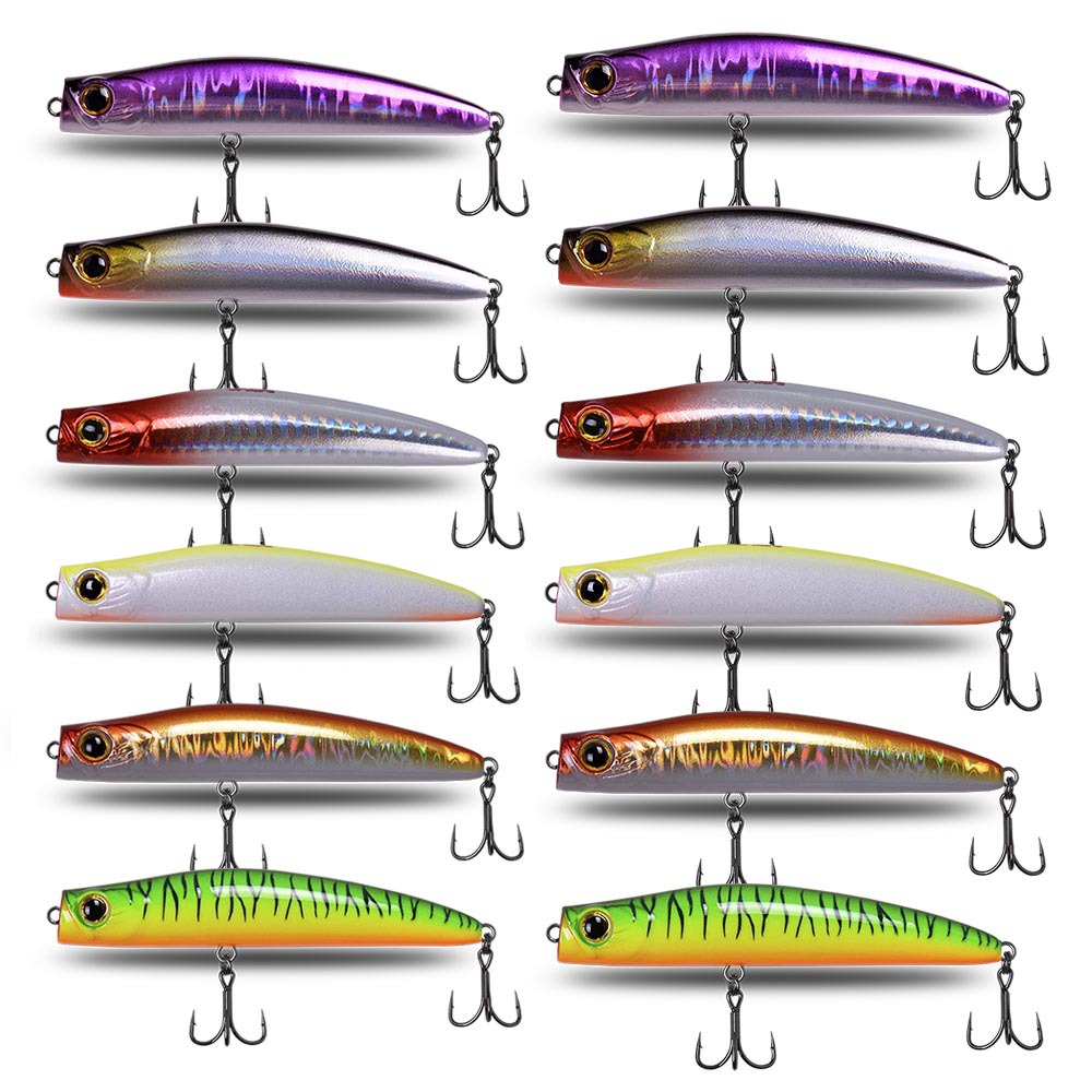 Stainless Steel Lure 75mm 135g 85mm 19g Sinking Twitching Flat-Head Pencil Artificial Hard Bait for Snakehead – Hard Lure – view 3