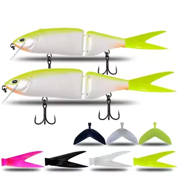 Lure Fishing Bait Floating Multi-segment Swimbait Stainless Steel 185mm 70g / 220mm 115g Bass Artificial Hard Bait – Hard Lure – view 2