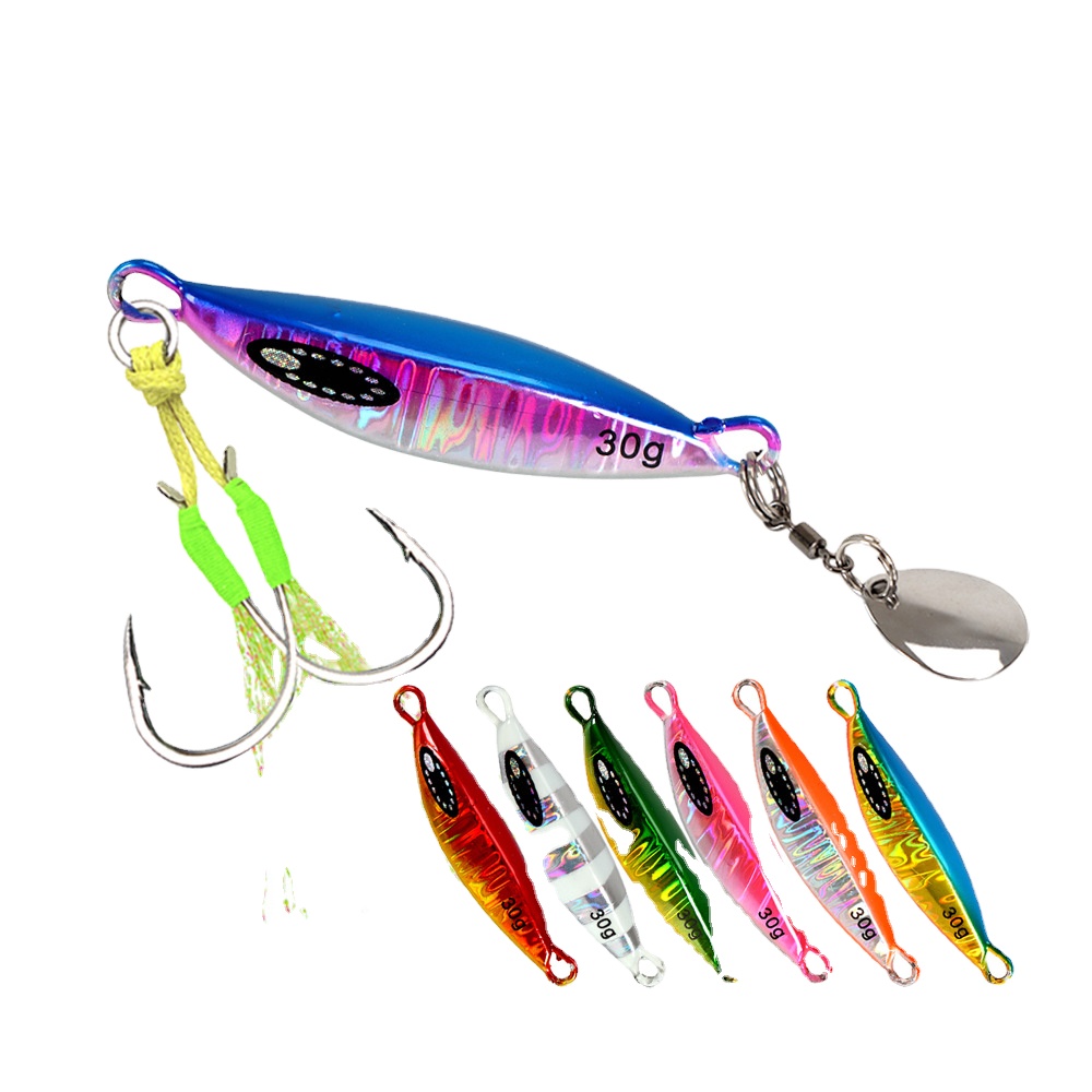 Cross-Border Xiaodoudou Artificial Hard Bait Lure Mini Metal Jig Long-Cast 20g-60g Sea Boat Freshwater Bass Snakehead Imitation – Hard Lure – view 1