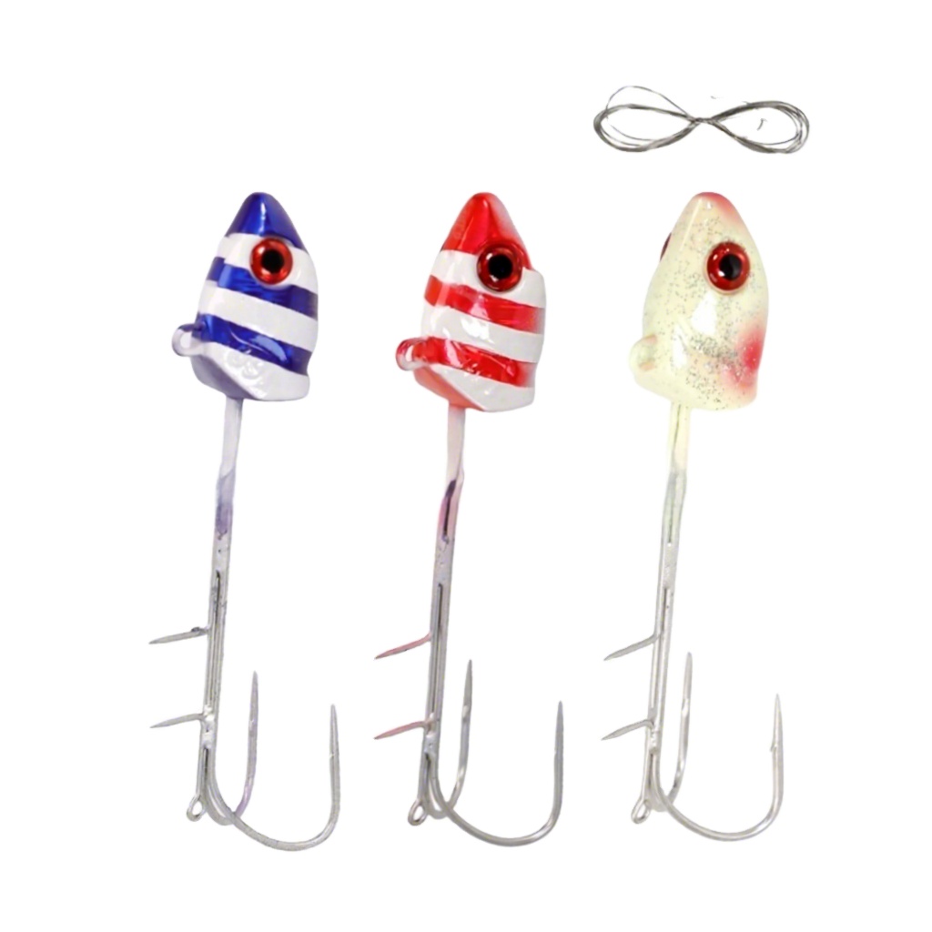Hot-Selling New Product Luminous Double Hooks Tenya Cutlassfish Hook Deep-Sea Long-Cast Boat Lure Fishing Hook – Fishhook – view 1