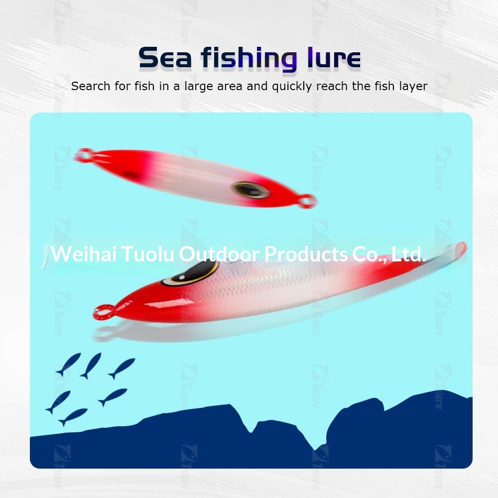 Road-Opening Big Heavy-Pound Fat-Type Night-Glow Jig 200g-600g Sea Fishing Boat Fishing Lead Fish Lure for Saltwater Fish – Hard Lure – view 3