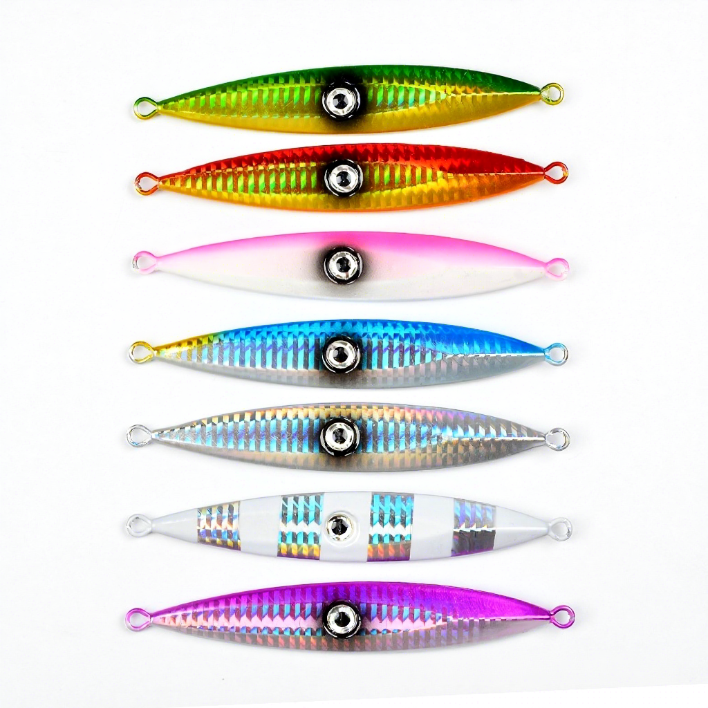 Slow-Rolling Lead Metal Jig Lure 40-300g Glow-in-the-Dark for Saltwater Fish Shore/Boat/Deep-Sea Fishing No Hooks Wholesale – Hard Lure – view 1