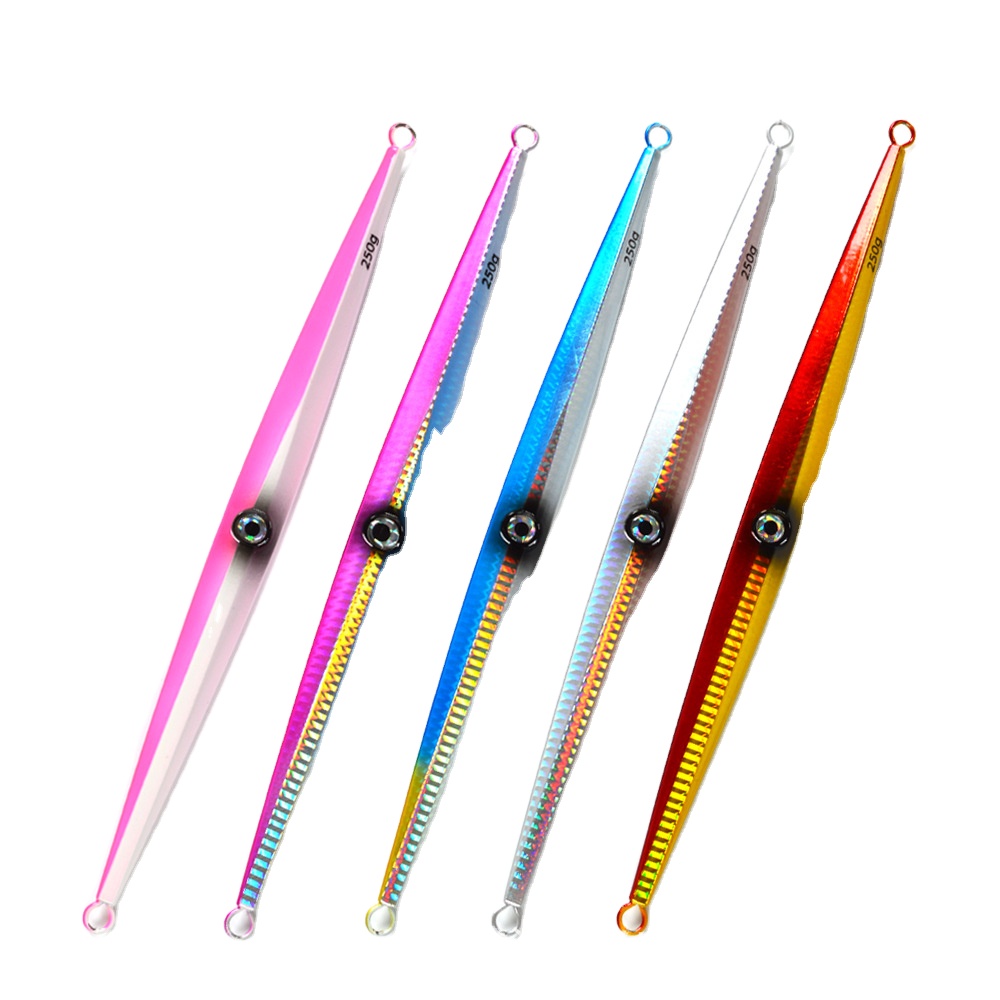 Laser Rapid-Sinking Metal Jig Lure with Fast Retrieve & Slow Shake for Saltwater Fish-Artificial Hard Bait – Hard Lure – view 1
