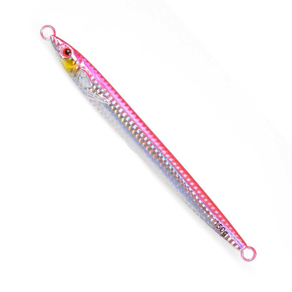 TL 3D Printed 150g Bionic Biomimetic Night-Luminous Fast-Sinking Metal Jig Minnow Lure for Spanish Mackerel and Bass – Hard Lure – view 2