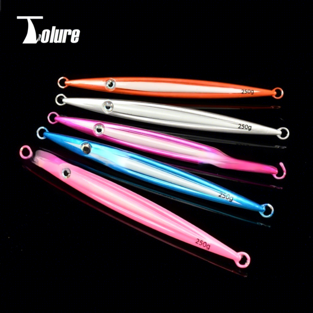 Trail-Blazing Lead Night-Glow Deep-Sea Lure for Saltwater Fish 150g-500g Heavy-Weight Bait for Sea Fishing Boat Use – Hard Lure – view 4