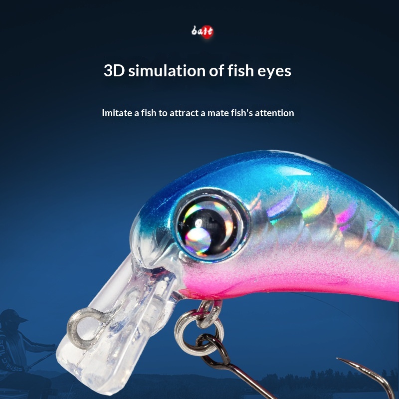 Manufacturer Wholesale UV-Coated Floating Minnow 32mm/18g Plastic Live Bait Fishing Lure Without Hooks – Fishing Lure – view 3