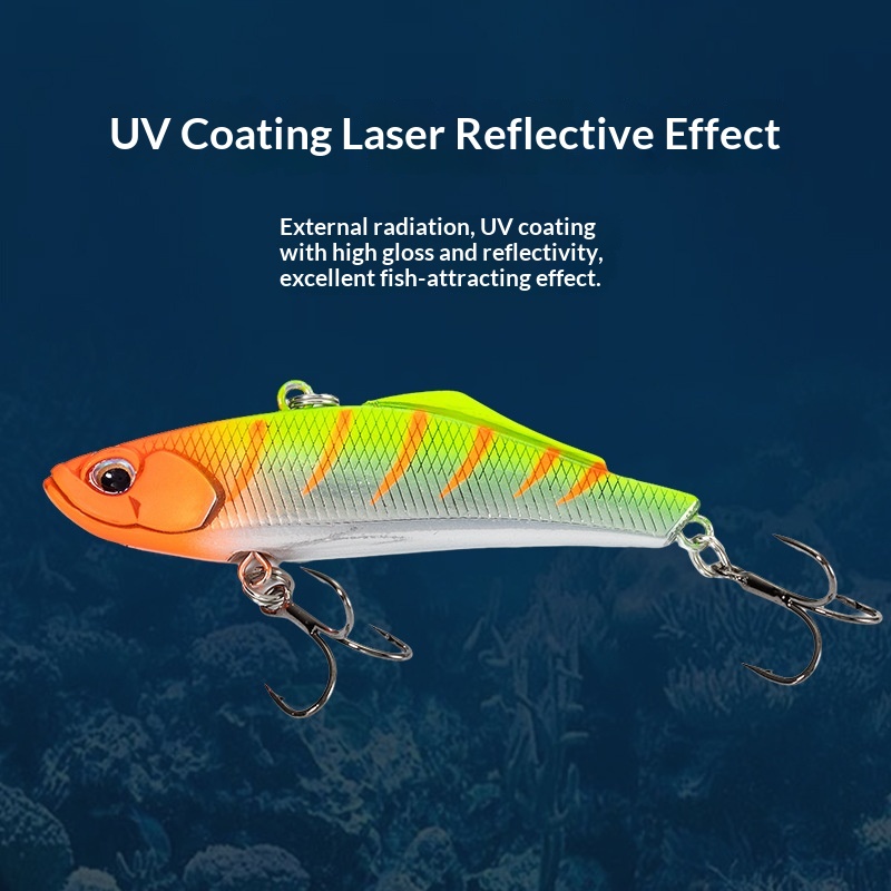 New Style Long-Cast ABS VIB Lure 70mm/155g Sea Fishing Tackle Bionic Snakehead Saltwater Fish Bait in Stock Wholesale – Hard Lure – view 3