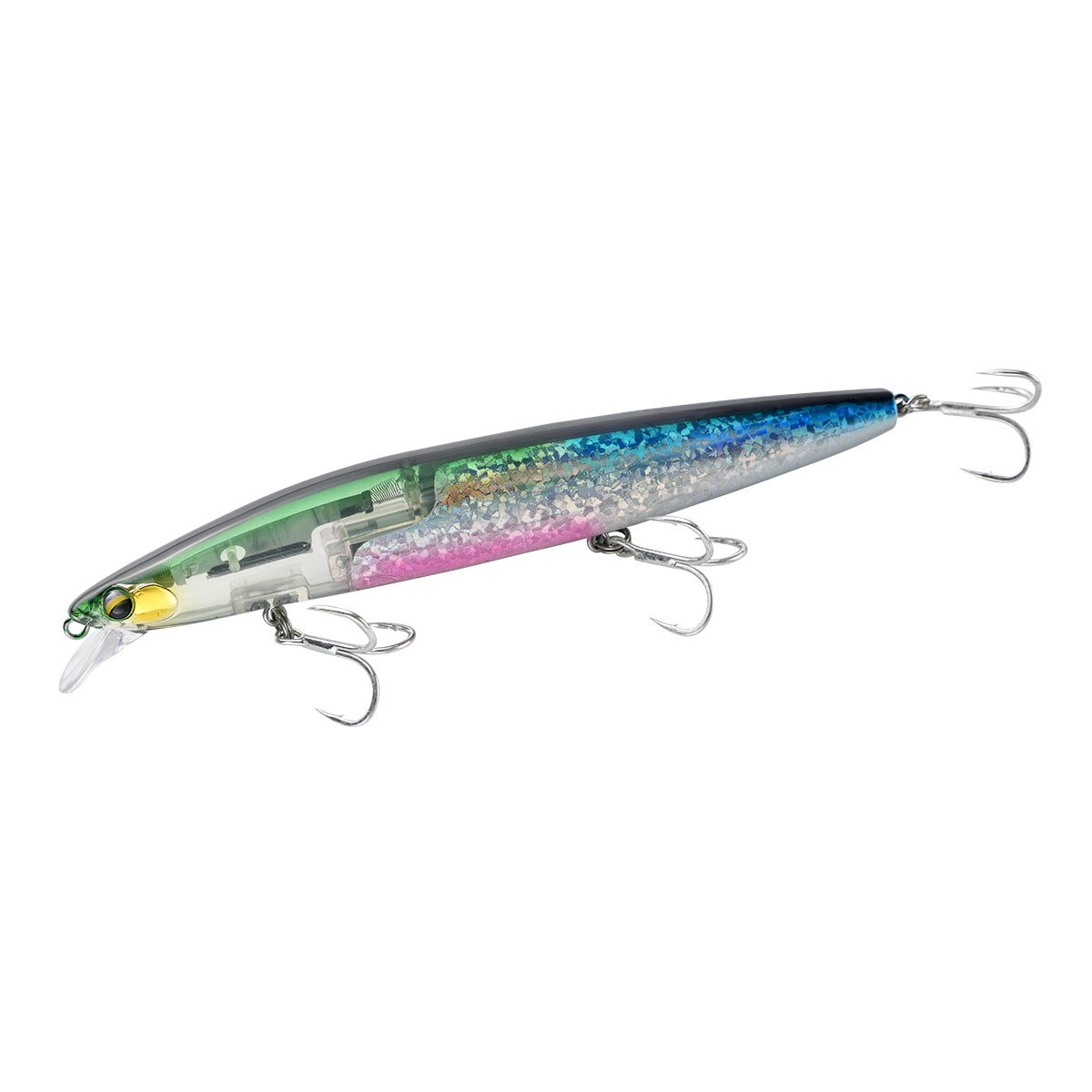 14.5cm/16cm Stainless Steel Lure Bait Crazy Scales Shiny Scales Short Tongue Board Floating Minnow Long Throw Universal Bigmouth – Hard Lure – view 1