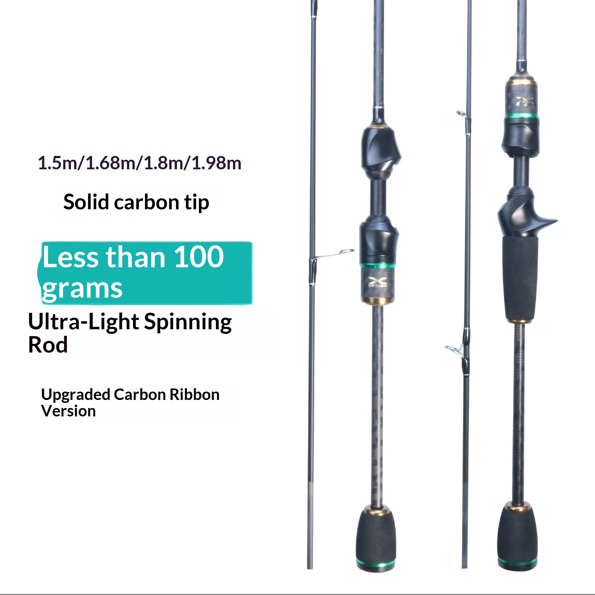 Ultra-Light Solid Carbon Sea Bass Lure Rod Hard-Action Stream Fishing for Weihai Factory – Fishing Rod – view 5