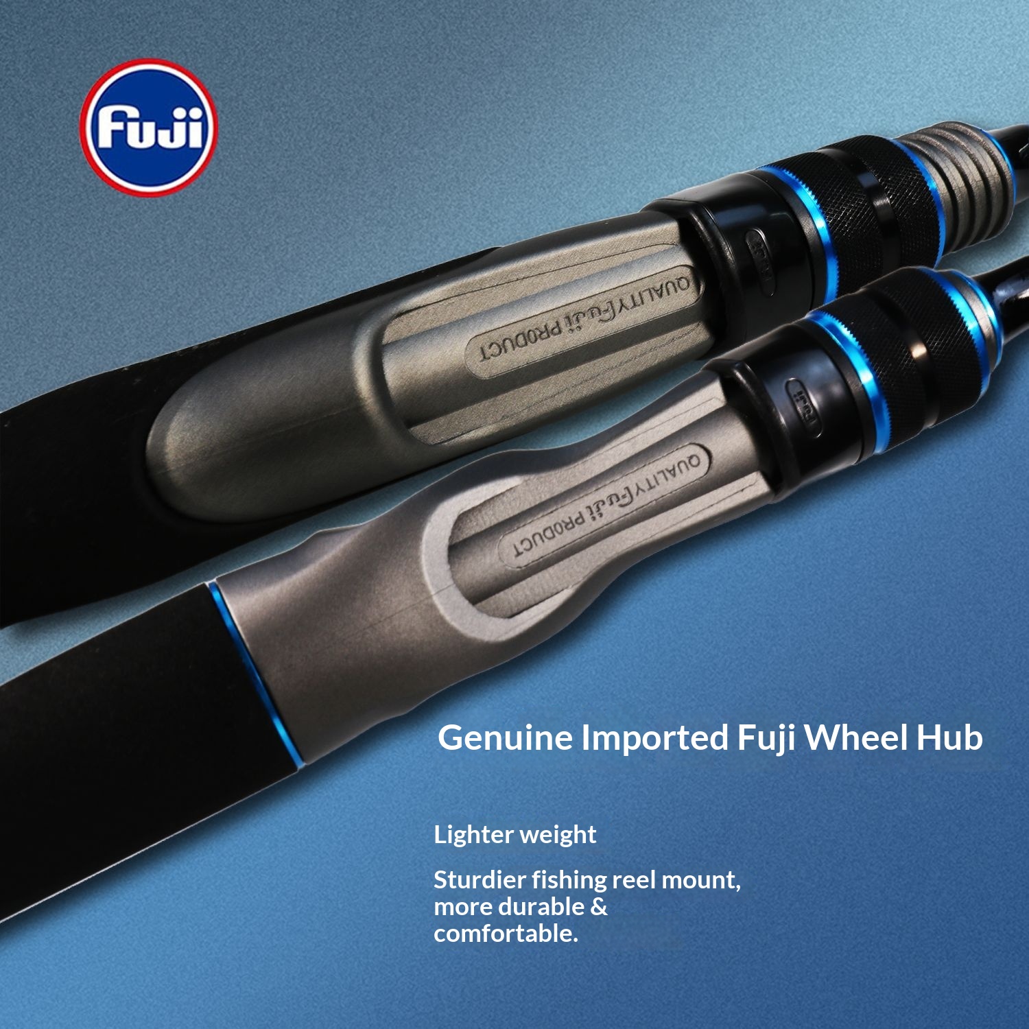 Full Fuji Lure Rod Full-Size Universal Carbon Fiber Fishing Rod for Bass Mandarin Fish Hard Action 1800mm Sea/Ocean Boat Use Wei – Fishing Rod – view 2