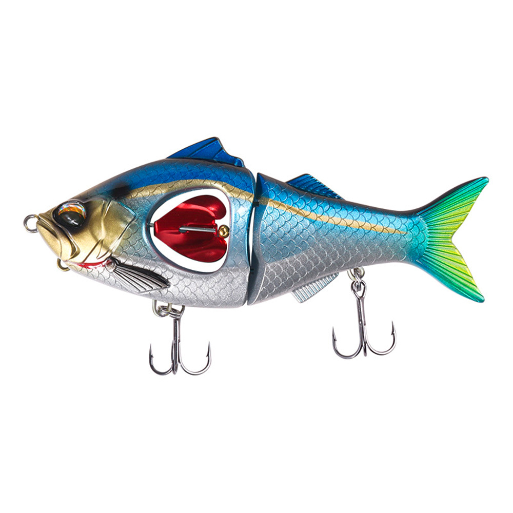 Espressif Long-Cast Sinking Pencil Propeller Two-Section Fish with Built-In Rattle Metal Bass Sea Fishing Lure Cross-Border – Hard Lure – view 5
