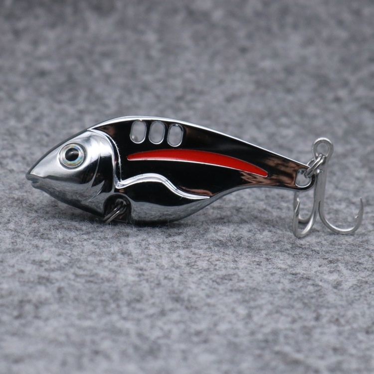 Espressif Lure Dolphin VIB Zinc Alloy Full-Water-Column Bass Bait with Hooks – Hard Lure – view 2