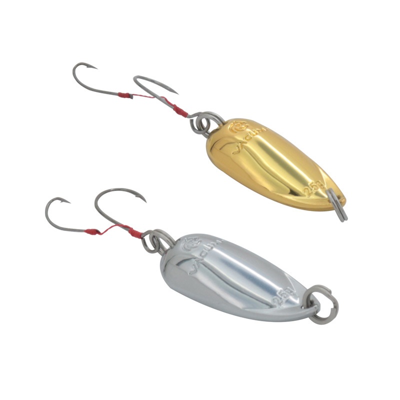 Lexin Stainless Steel Smooth Holographic Cicada Double Hook Micro Lure Spinnerbait for Trout Artificial Hard Bait Vibrating – Hard Lure – view 1