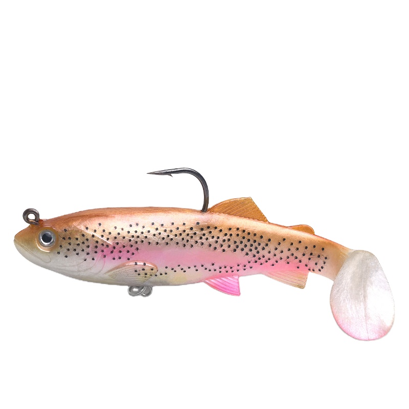 High Quality 19.5cm/135g T-Tail Rainbow Hard Bait for Bass Freshwater Fish Midwater Baits for Stream River Lake Fishing PVC – Fishing Lure – view 3