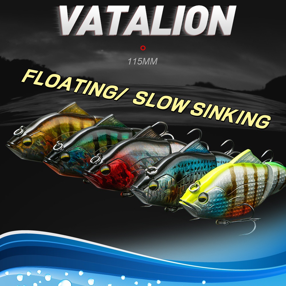 Cross-border for Stainless Steel Multi-section Fish 2-section Bionic Bait Luya Floating Water Sink Far Cast Mino – Hard Lure – view 5