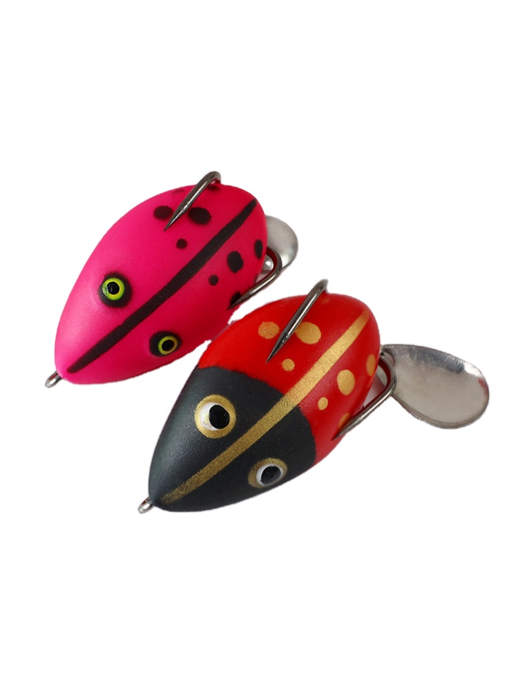 Luhsazer 5pcs/set Floating Frog Topwater Lure 40mm 4g Silicone Soft Bait Kit for Bass Carp & Snakehead with Hooks – Soft Lure – view 4