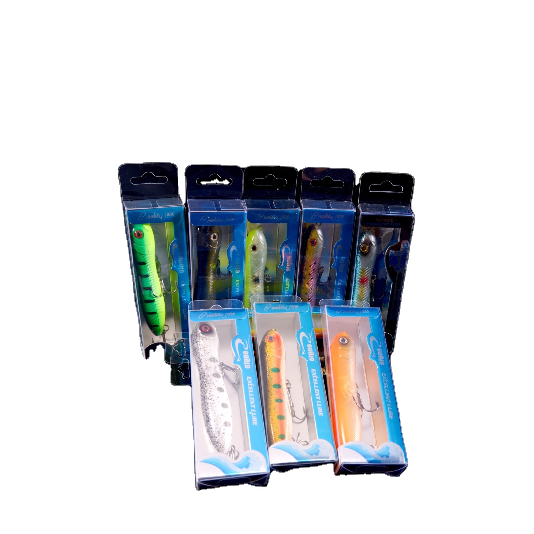 100mm/16g 10 Colors New Lure Pencil Hard Lure Sound Bead PVC Far Throw Shallow Water Snake Minnow Lure Saltwater Fish Carp – Hard Lure – view 2