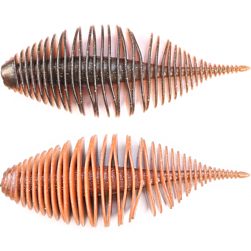 High Gravity Salted Thread Shrimp Soft Lure, 75mm/100mm Salty Scented Soft Bait – Soft Lure – view 1