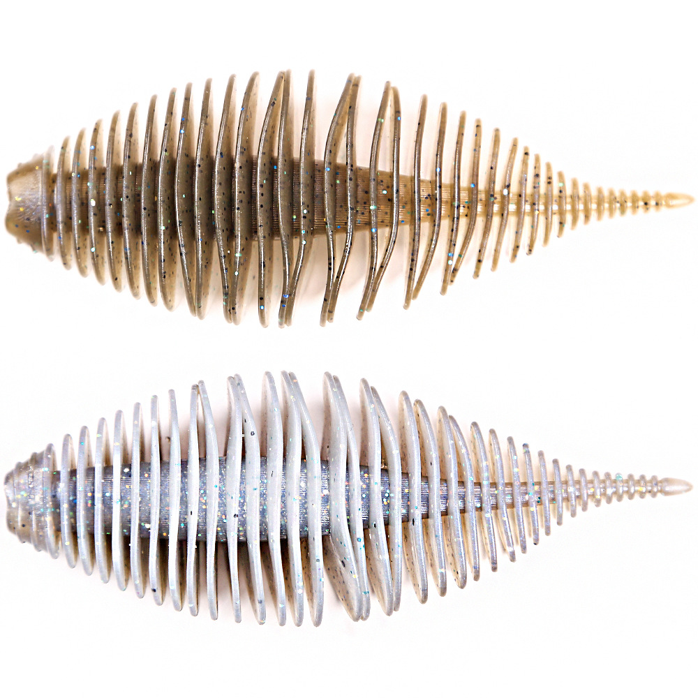 High Gravity Salted Thread Shrimp Soft Lure, 75mm/100mm Salty Scented Soft Bait – Soft Lure – view 5