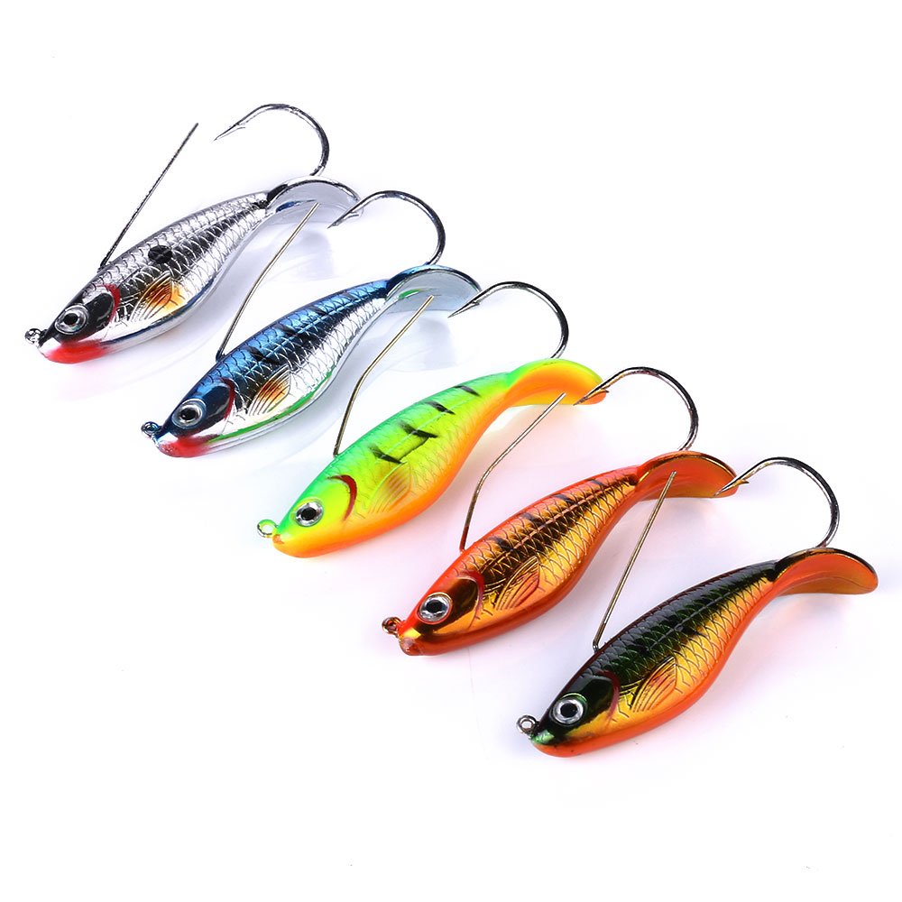 Haike XY-16 Cross-Border 8.5cm/21.2G Iron Plate Lure Single Hook Fish Scale Hard Bait Artificial Bass Fishing Gear Ocean Fishing – Hard Lure – view 2