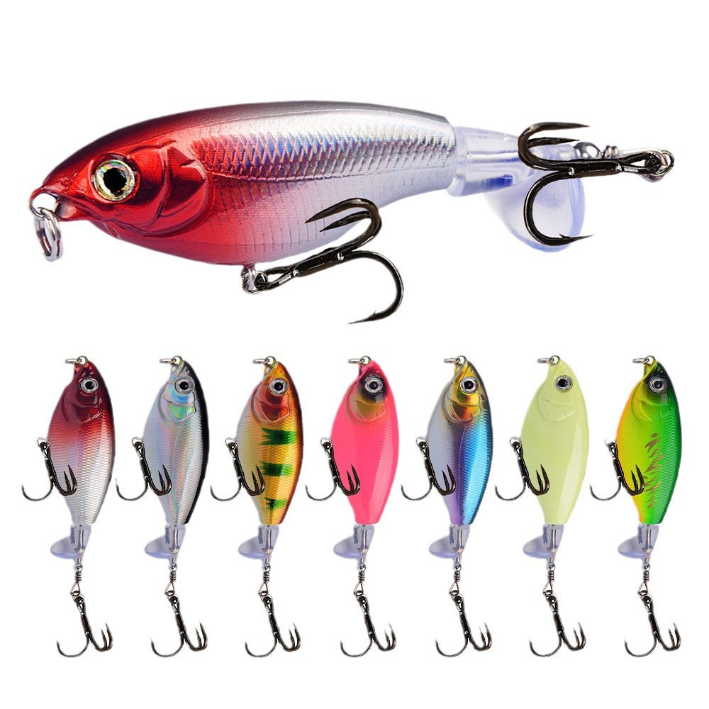Composite Spinnerbait with Water Deflector, Anti-Snag Fishing Lure, Bionic Silicone Skirt Fake Bait, Lead Head Hook – Spoon & Spinner – view 1