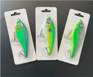 VIB Vibrating Sinking Lure High Gloss Reflection Coating Long Cast Bait for Bass Topmouth Culter – Hard Lure – view 3