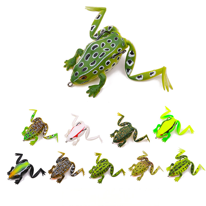 Frog Lure 6.5cm/17.2g, Toad Frog Soft Bait, Realistic Bionic Fake Bait for Fishing – Frog – view 1