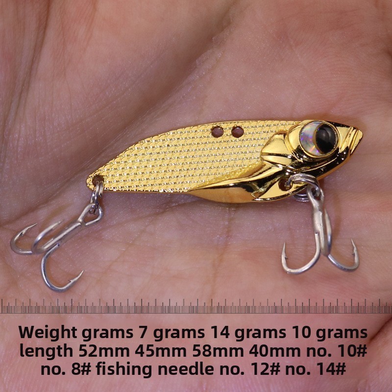 Lure Bait Artificial Hard Bait Zinc Alloy Set VIB Remote Shock Tremor Freshwater Bass Lure – VIB – view 2