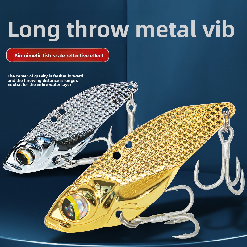 Lure Bait Artificial Hard Bait Zinc Alloy Set VIB Remote Shock Tremor Freshwater Bass Lure – VIB – view 3