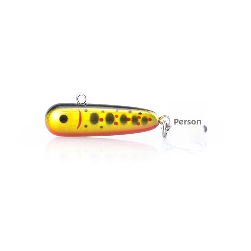 3.2g ABS Artificial Hard Bait Mine Pencil Slow Sink Stream Trout Horse Mouth Cock Green Strip Micro Lure – Pencil – view 5