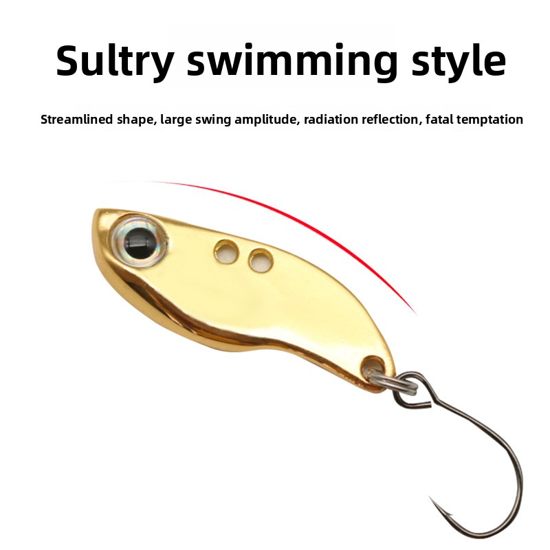 Metal VIB Artificial Hard Bait with Hooks-Freshwater & Seawater Swimming Layer Design – Hard Lure – view 3