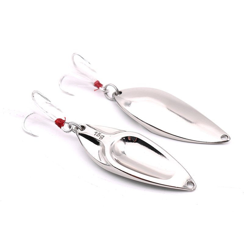 Smooth Surface Holographic Cicada Metal Spoon Lure, Ultralight Freshwater Spoon for Topmouth Culter, Bleak and Bass – Spoon & Spinner – view 5