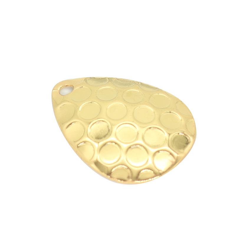 Heart-shaped Iron Noise Sheet Bait Mino VIB Modified Fishing Lure Accessories Flash Sheet Lure Artificial Hard Bionic Hooks – Spoon & Spinner – view 5