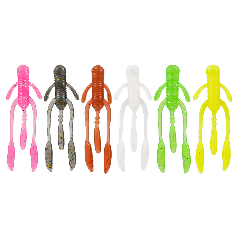 Floating Ned Rig Soft Bait, Soft Worm Bionic Lure, Mini Lead Head Hook for Black Pit, Freshwater Fishing for Bass &Mandarin Fish – Hard Lure – view 2