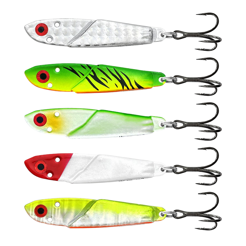 Treble Hook Lure, Water Dog Long Cast Metal Jig VIB, Lead Weighted Bionic Fishing Bait Wholesale – Hard Lure – view 1