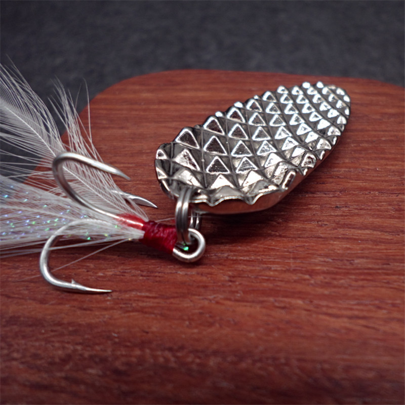 Espressif Diamond Holographic Zinc Alloy Cicada Lure Sequins for Xinjiang Sea Fishing Bass Artificial Hard Bait – Spoon & Spinner – view 3