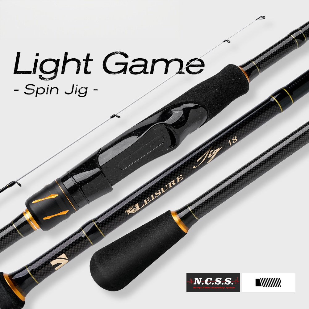 JIG Luya Rod Carbon Soft Worm Lead Hook Fishing Rod Straight Handle 2-Piece Soft Tune Phoenix Tail Front Slightly – Fishing Rod – view 2