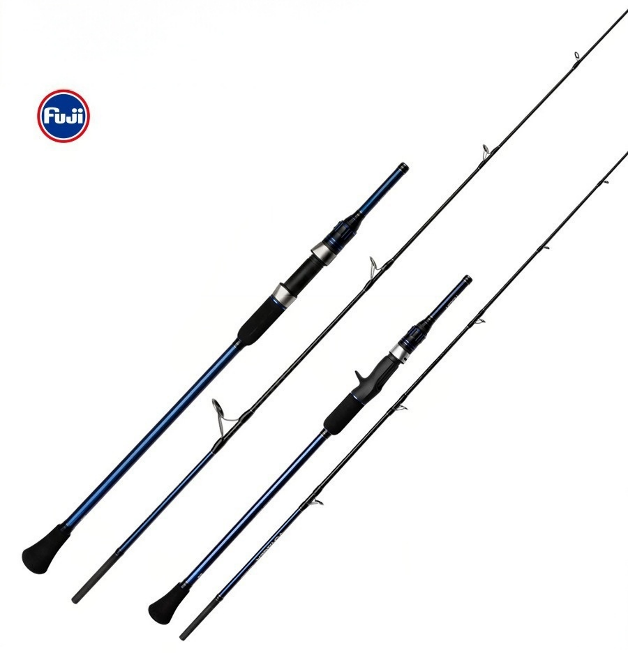 Big Fishing Slow Shake Carbon Rod Hard Action Sea Fishing 1.8-1.96m VOYAGER Fuji Accessories 20KG – Fishing Rod – view 1