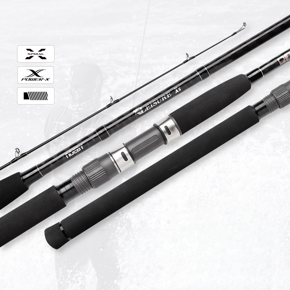 Long Carbon Fishing Rod-2.7m-3m Shore Throwing Sea Fishing Gear with Golden Gun Design – Fishing Rod – view 5