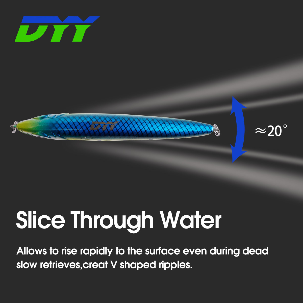 For Nobby's Long-Cast Submerged Pencil Luya Bait 90mm 19g Plastic Artificial Hard Bait Without Hooks for Freshwater Fish – Hard Lure – view 3