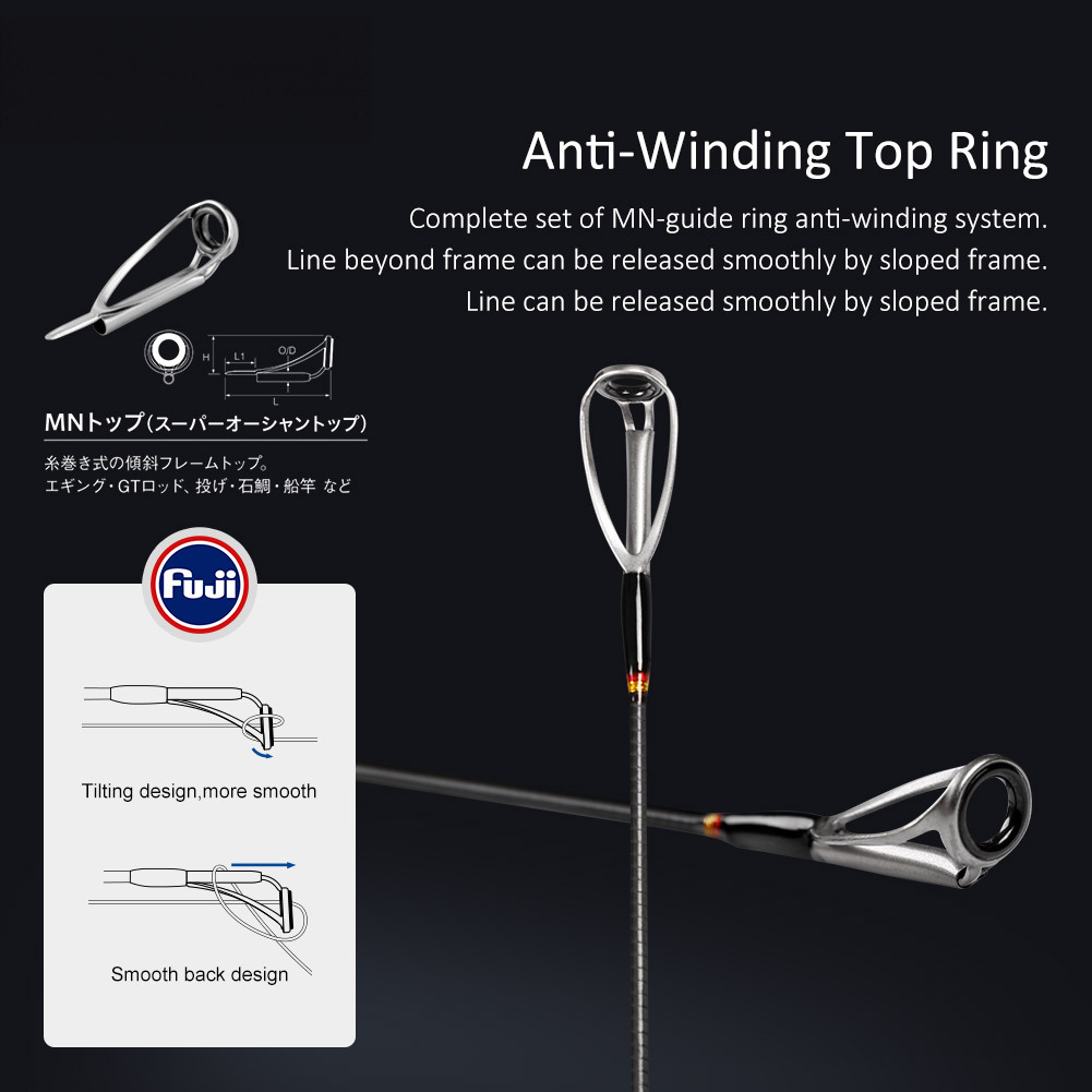 A7Pro Carbon Sea Fishing Boat Fishing Perch Rod Long Throw Hard Action Fishing Gear Wholesale – Fishing Rod – view 5