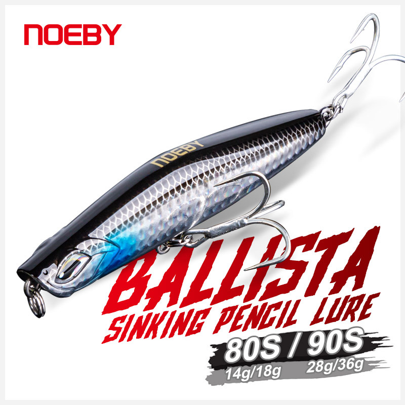 For Nobby Sea Fishing PVC Submerged Pencil Luya Bait 28g/36g for Saltwater Fish – Hard Lure – view 2