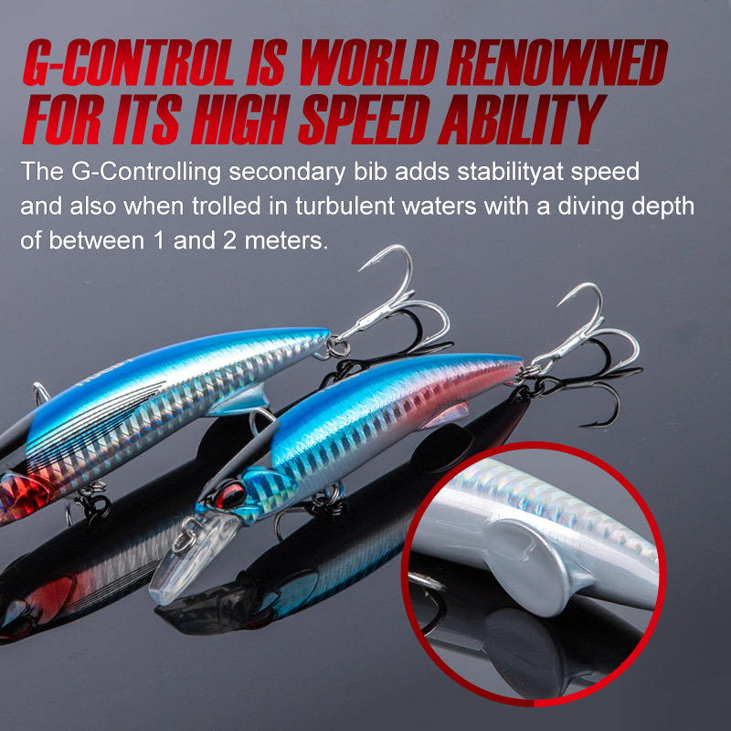 Lure ABS Sea Fishing Minnow Bait 110mm/64g Slow Sinking Artificial Hard Bait for Perch Wholesale – Minnow – view 4