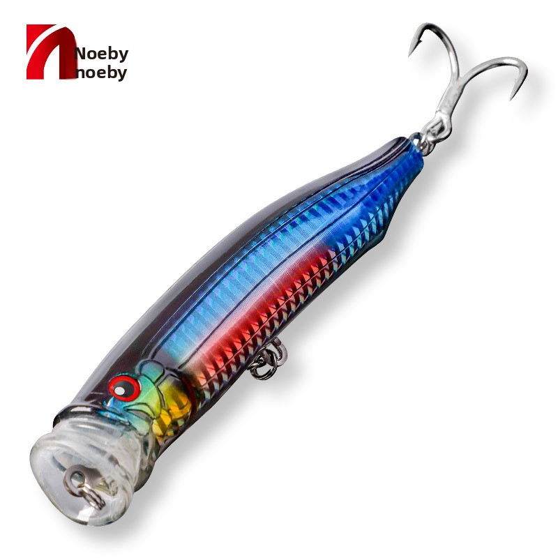 For Nobby Sea Fishing Wave Climbing Luya Bait 10cm19g ABS Popperlure Artificial Hard Bait for Saltwater Fish – Hard Lure – view 5