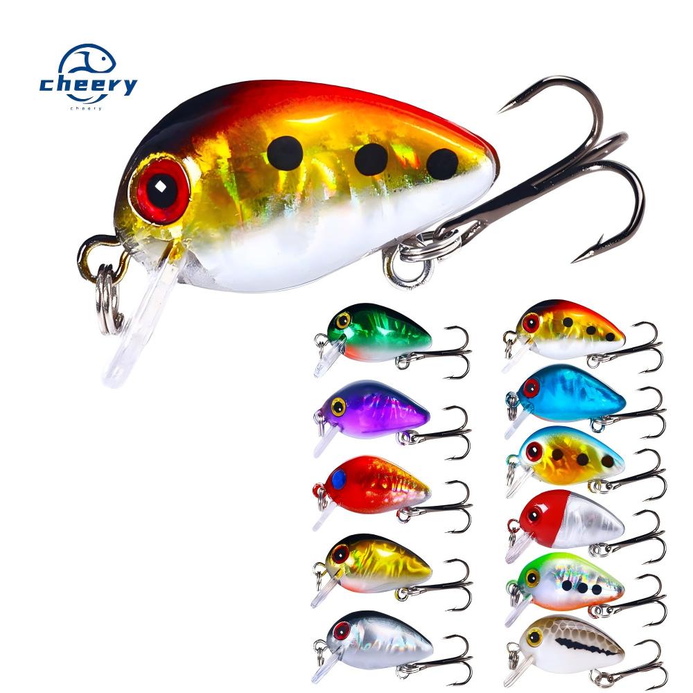 CHEERY New Artificial Hard Bait Topwater Lure 1.5G ABS Material for Catfish Cod & Pike Fishing with Hooks – Crankbait – view 1