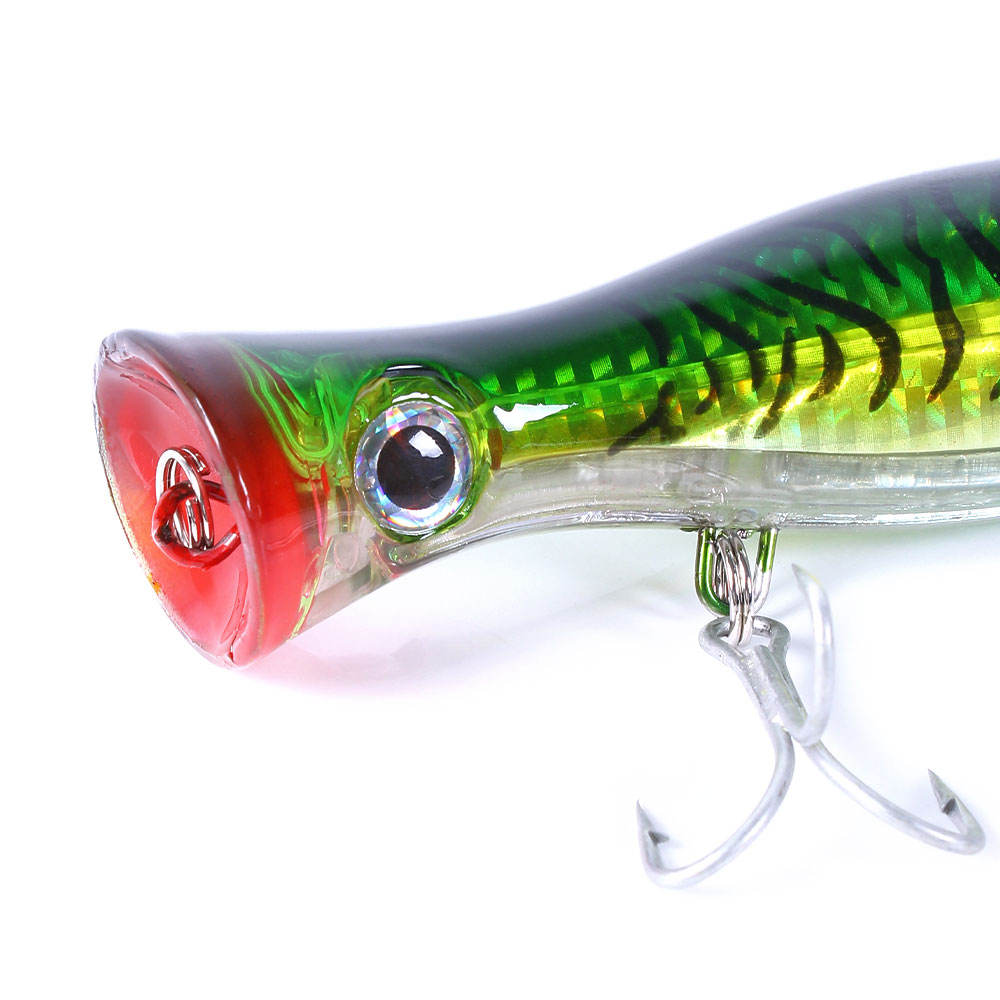 CHEERY Tourn-120 Popper Lure Live Bait Trout ABS with 3D Fish Eyes for Rivers Lakes Streams – Popper – view 4