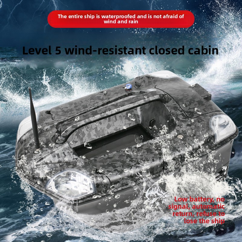 Z65 High-End Nesting Remote Control Boat GPS/BeiDou High-Power Hook Wireless Visual Fish Finder 5-Hour Battery Life – Boats & Ships – view 1